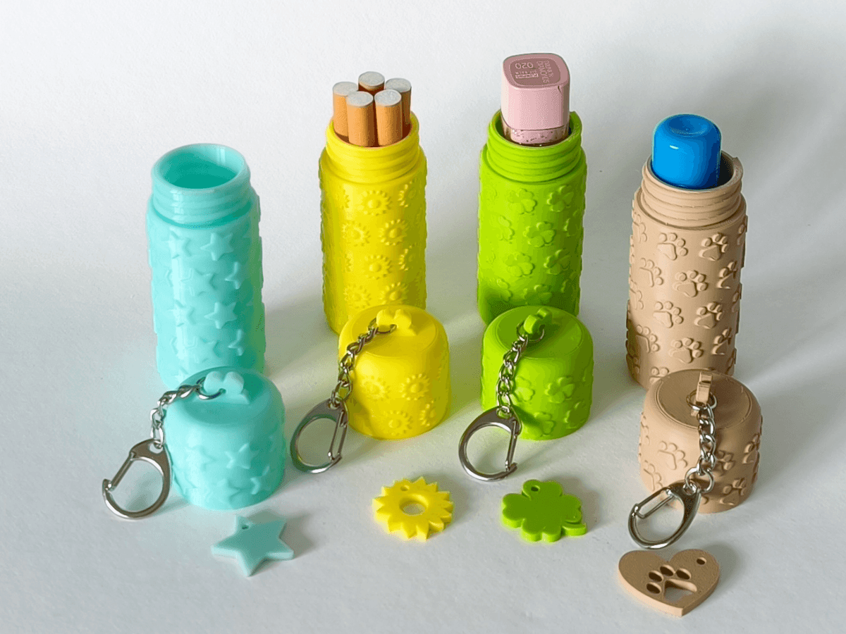 Ornamentli lab bo'yog'i qutisi 2 - brelok